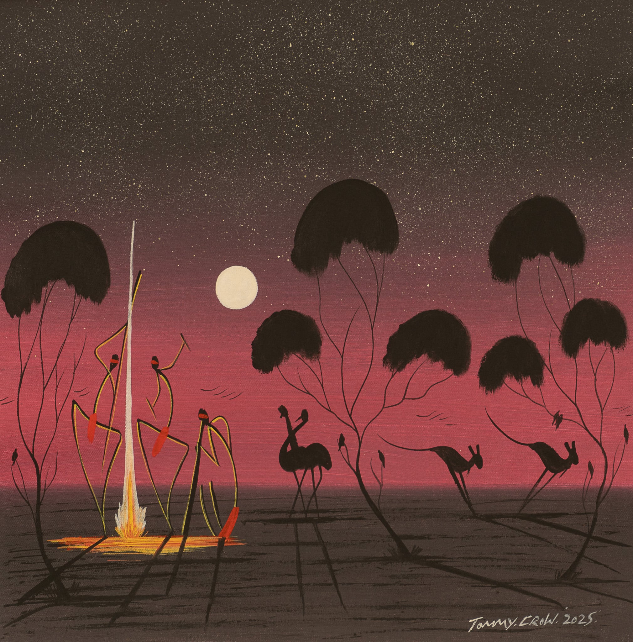 Tommy Crow Aboriginal Art