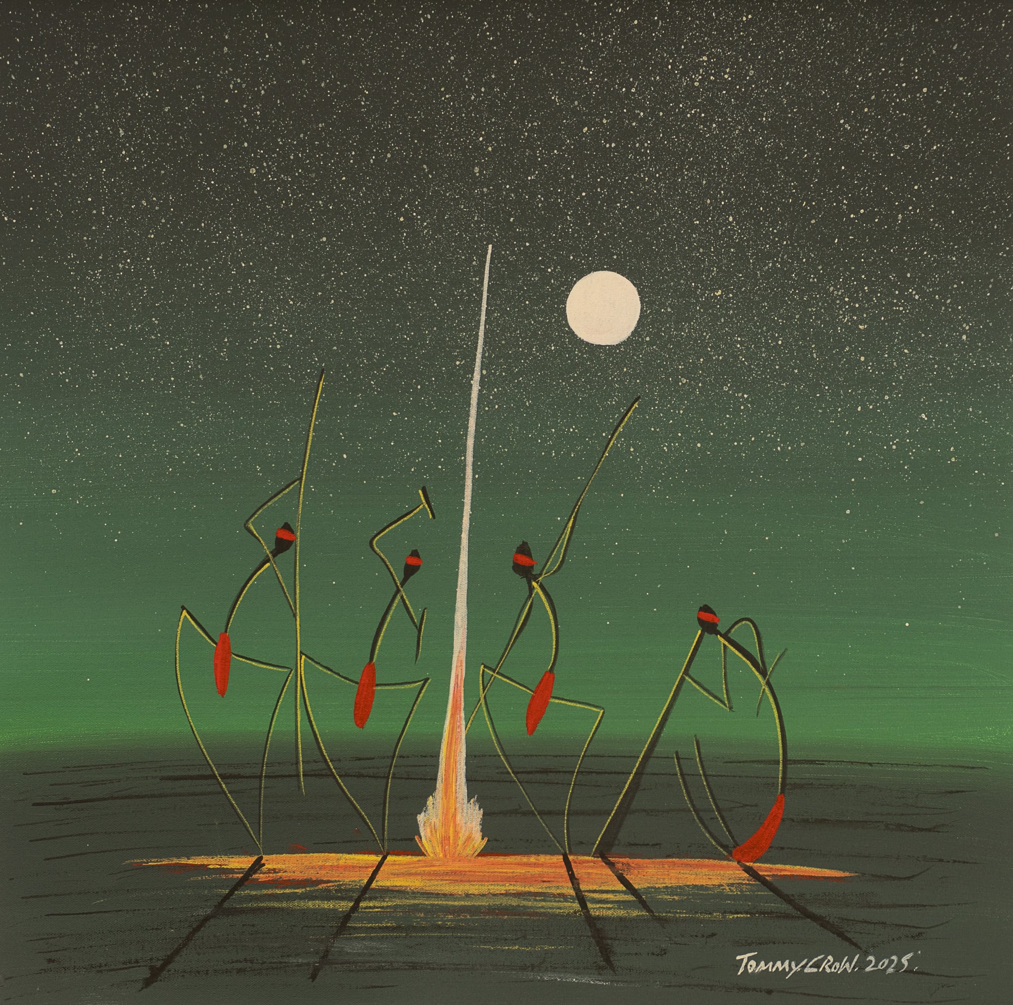 Tommy Crow Aboriginal Art