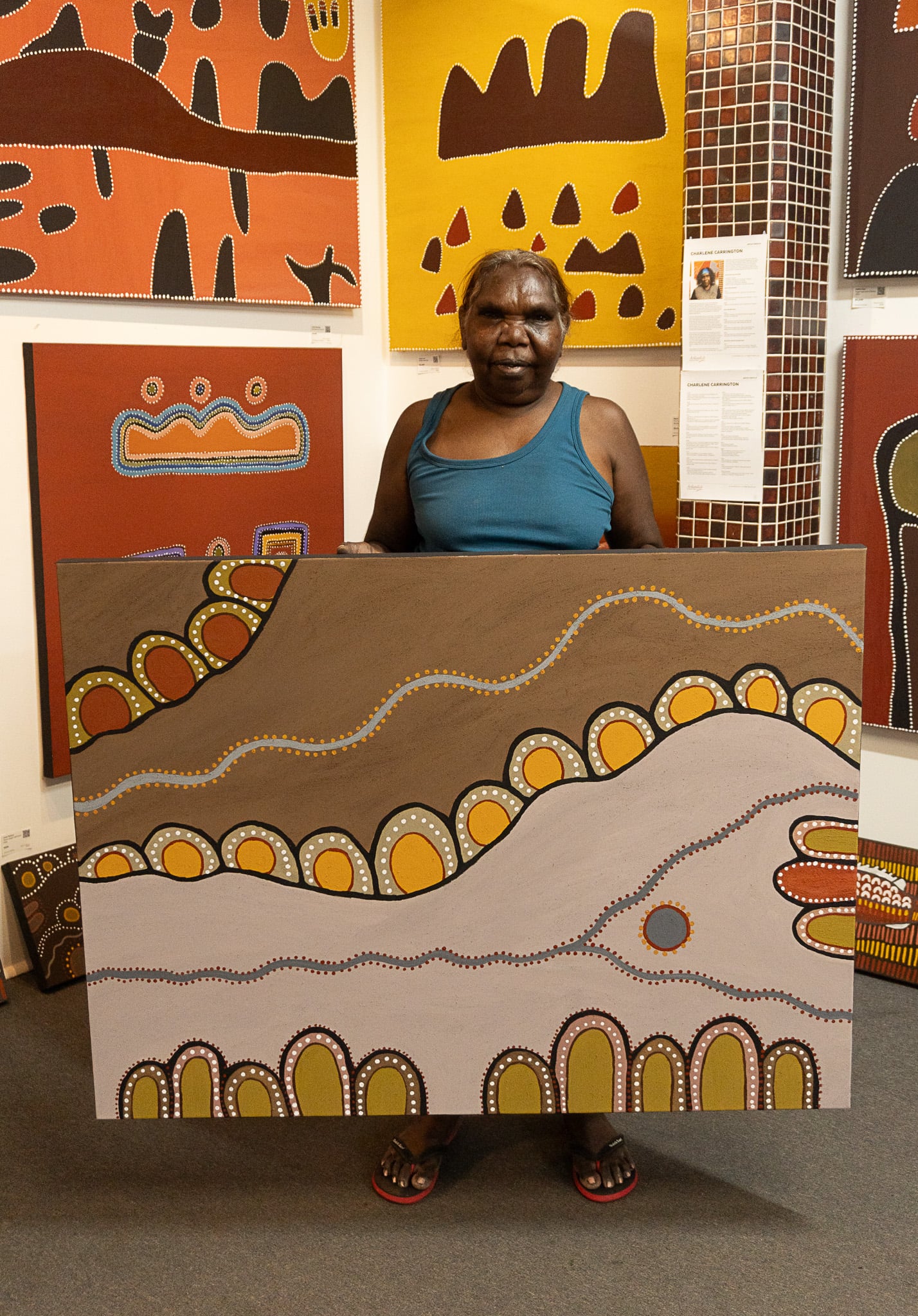 June Peters Aboriginal Art