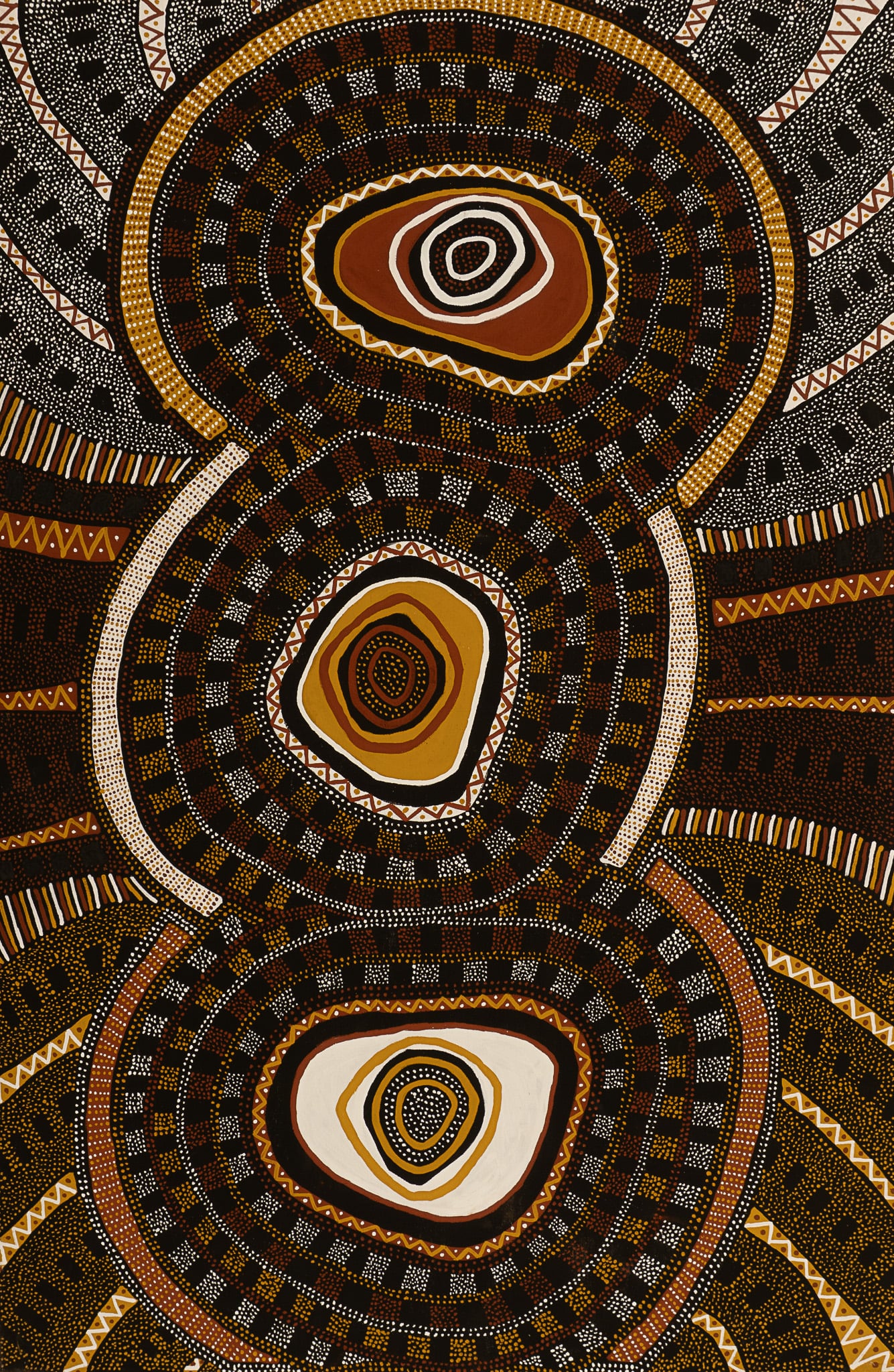 Lidwina (Nina) Tepomitari Puruntatameri Munupi Arts Aboriginal Art