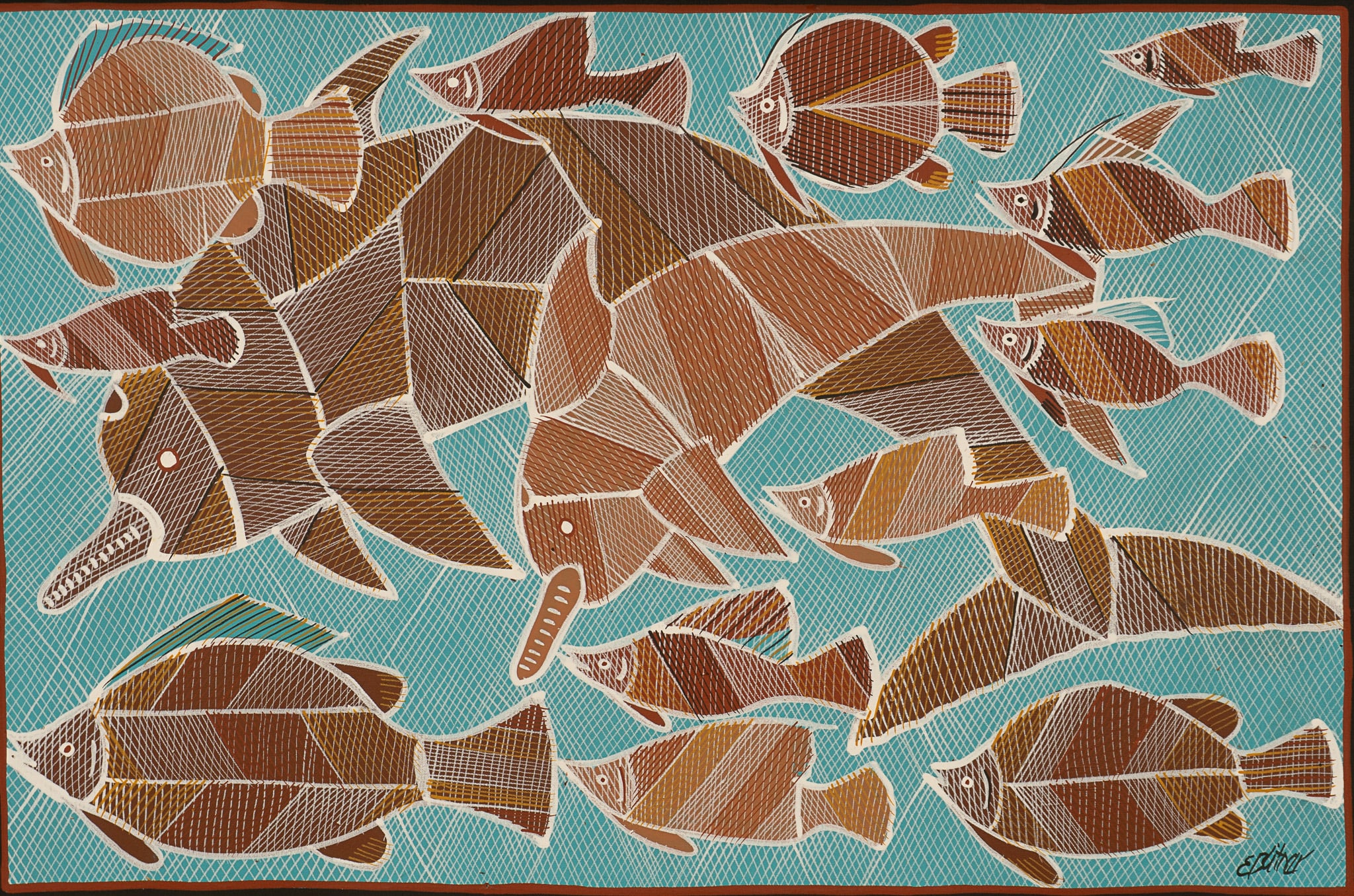 Eddie Blitner Aboriginal Art