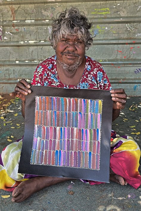 Jeannie Mills Pwerle Aboriginal Art