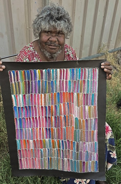 Jeannie Mills Pwerle Aboriginal Art