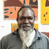 Aboriginal artist Peter Thomas