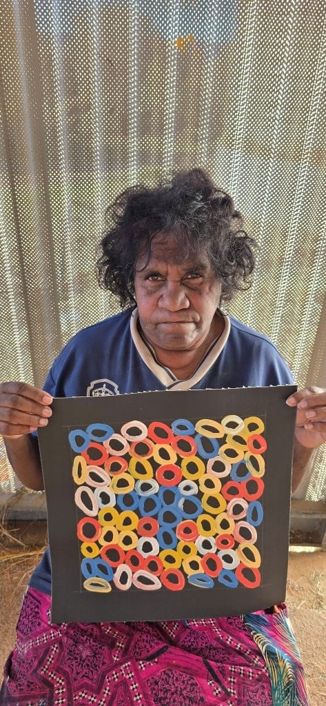 Dora Mbitjana Aboriginal Art