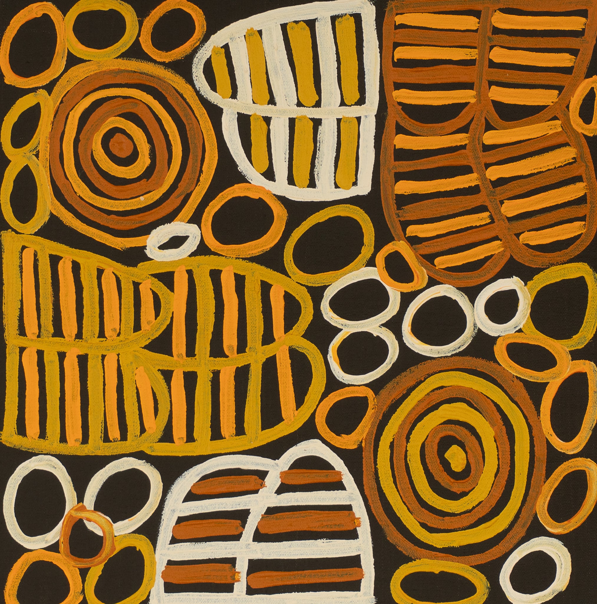 Dora Mbitjana Aboriginal Art
