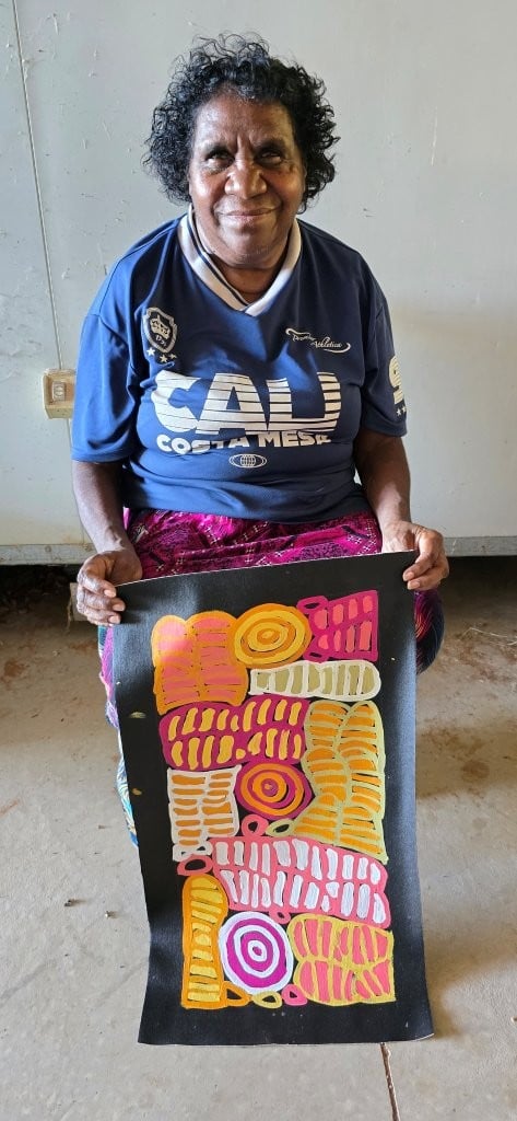 Dora Mbitjana Aboriginal Art