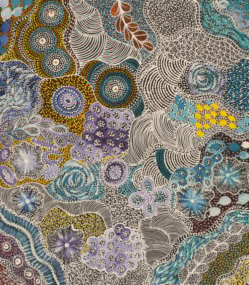 Janet Golder Kngwarreye Aboriginal Art