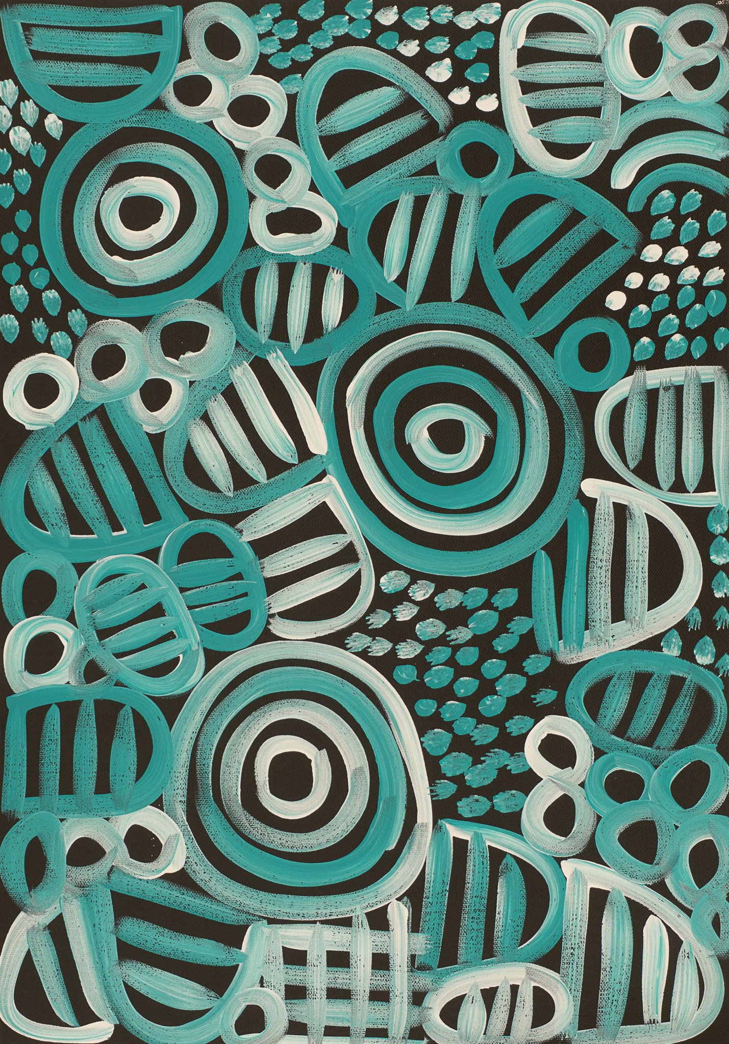 Louise Numina Napananka Aboriginal Art