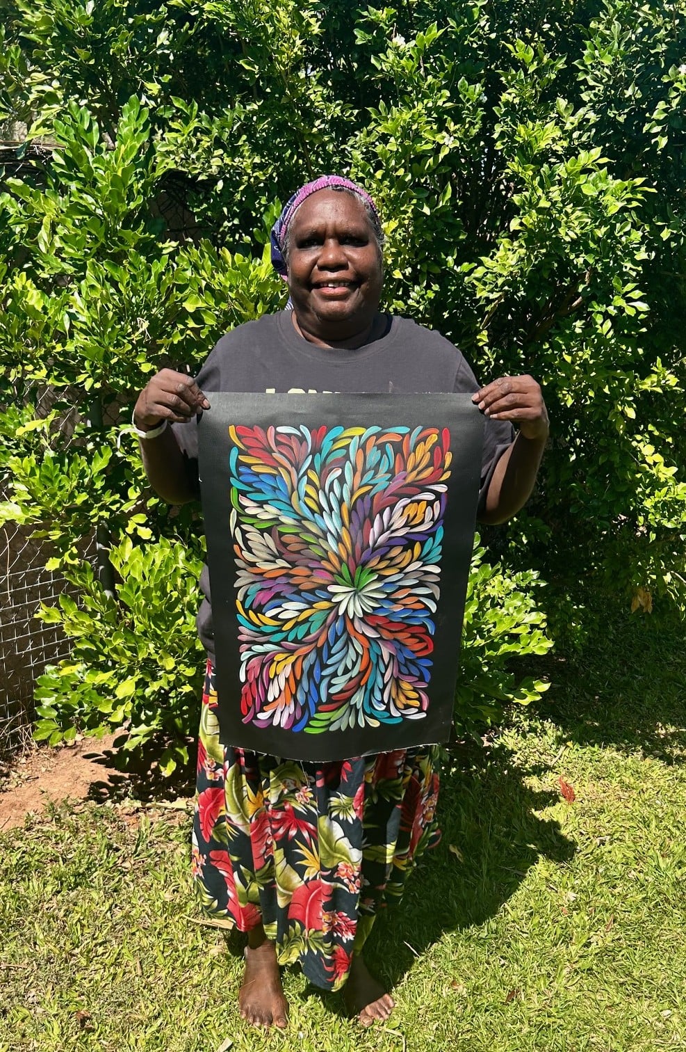 Louise Numina Napananka Aboriginal Art