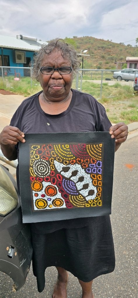 Nellie Marks Nakamarra Aboriginal Art