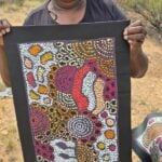 Nellie Marks Nakamarra Aboriginal Art
