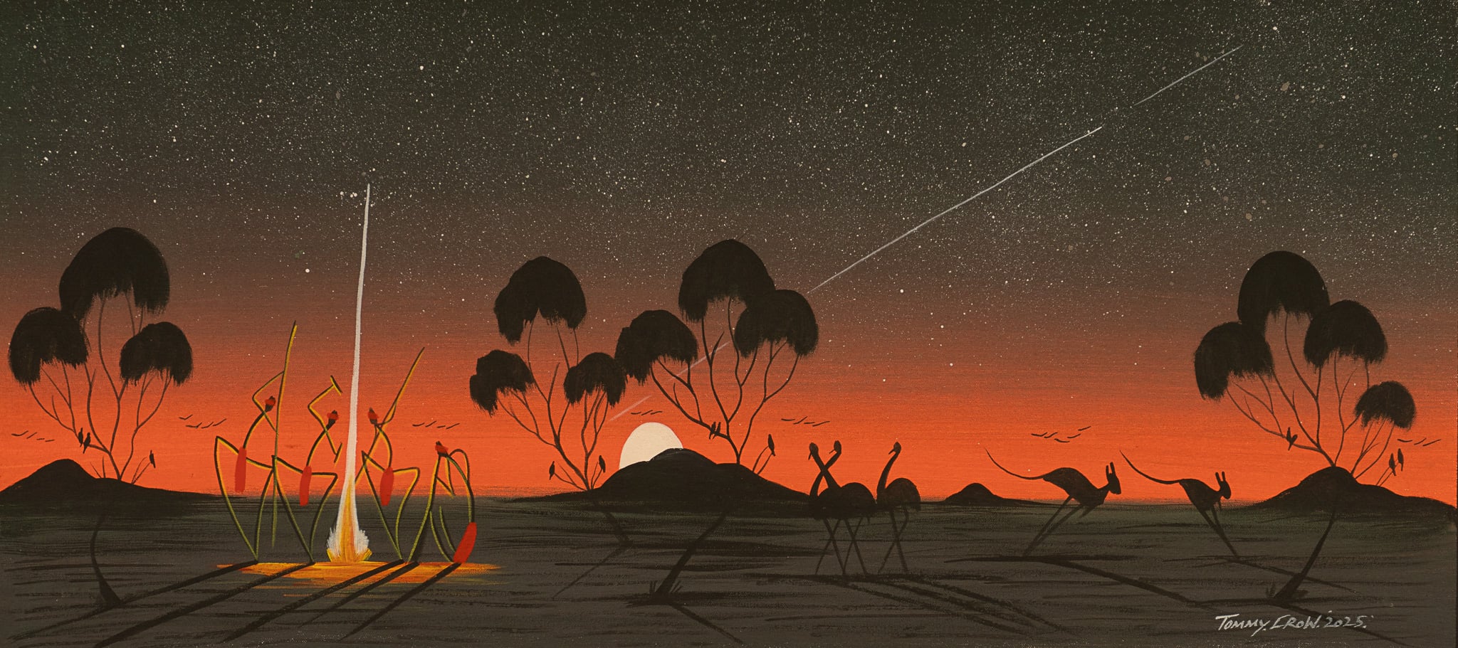 Tommy Crow Aboriginal Art