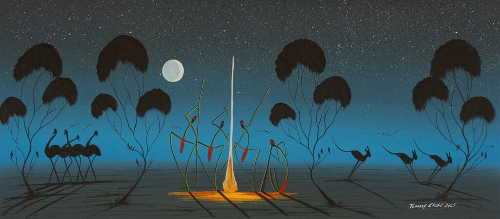 Tommy Crow Aboriginal Art