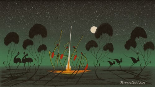 Tommy Crow Aboriginal Art