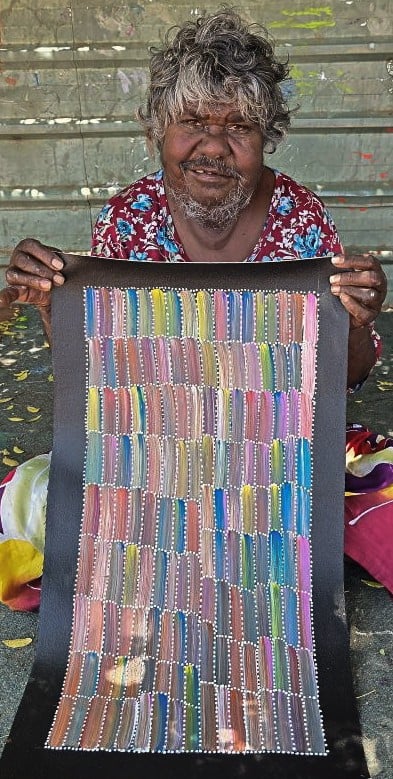 Jeannie Mills Pwerle Aboriginal Art