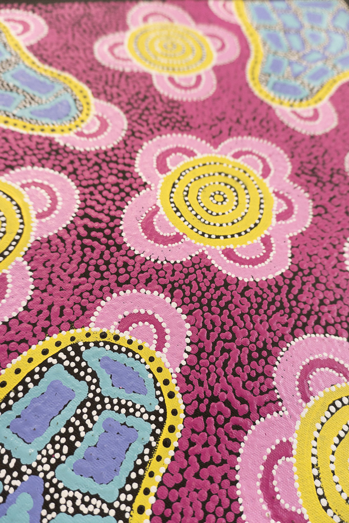 Mekeisha Napanangka Martin Aboriginal Art