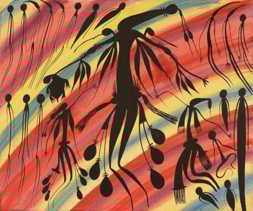 Gemma (Jemma) Unghango Aboriginal Art