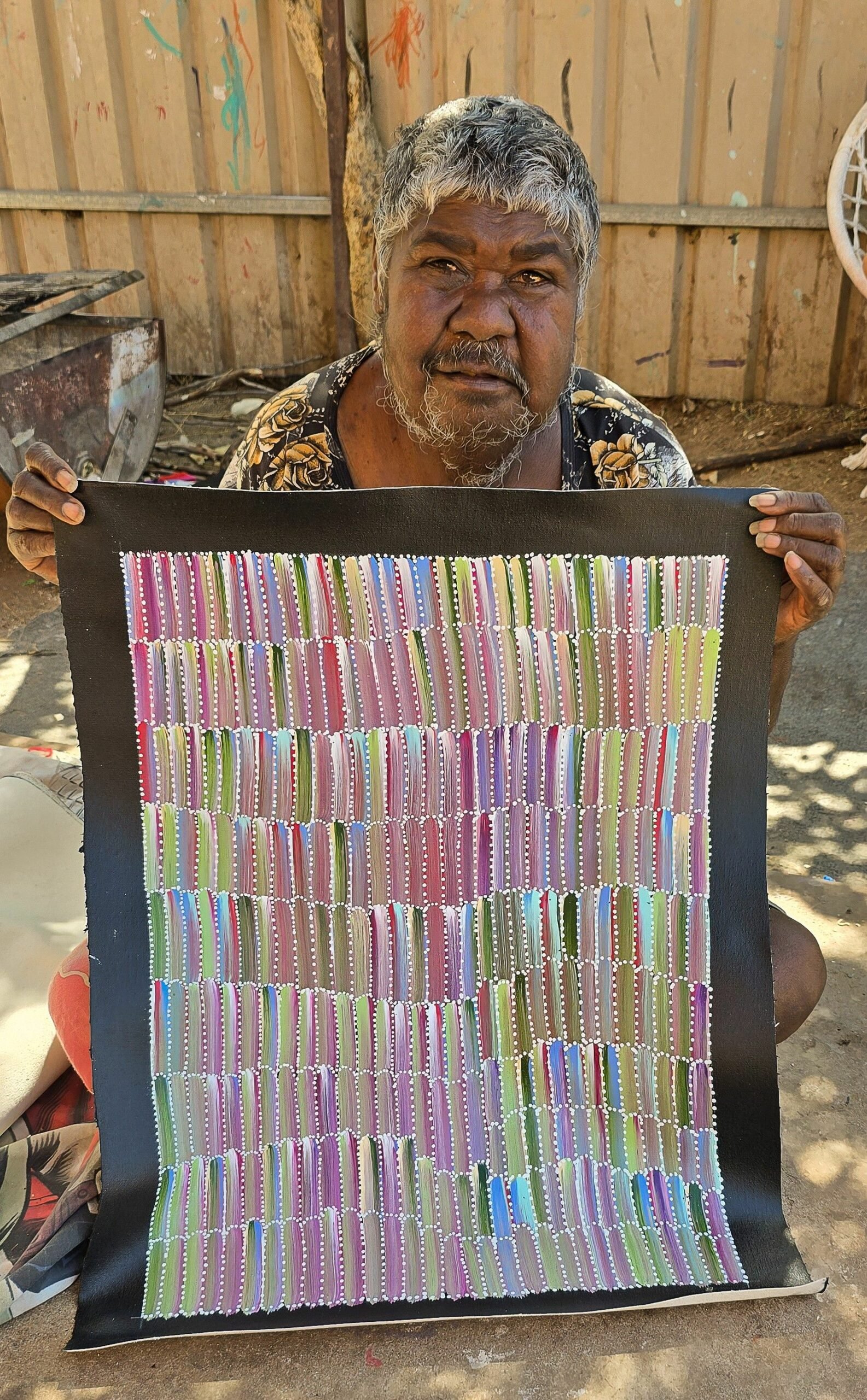 Jeannie Mills Pwerle Aboriginal Art