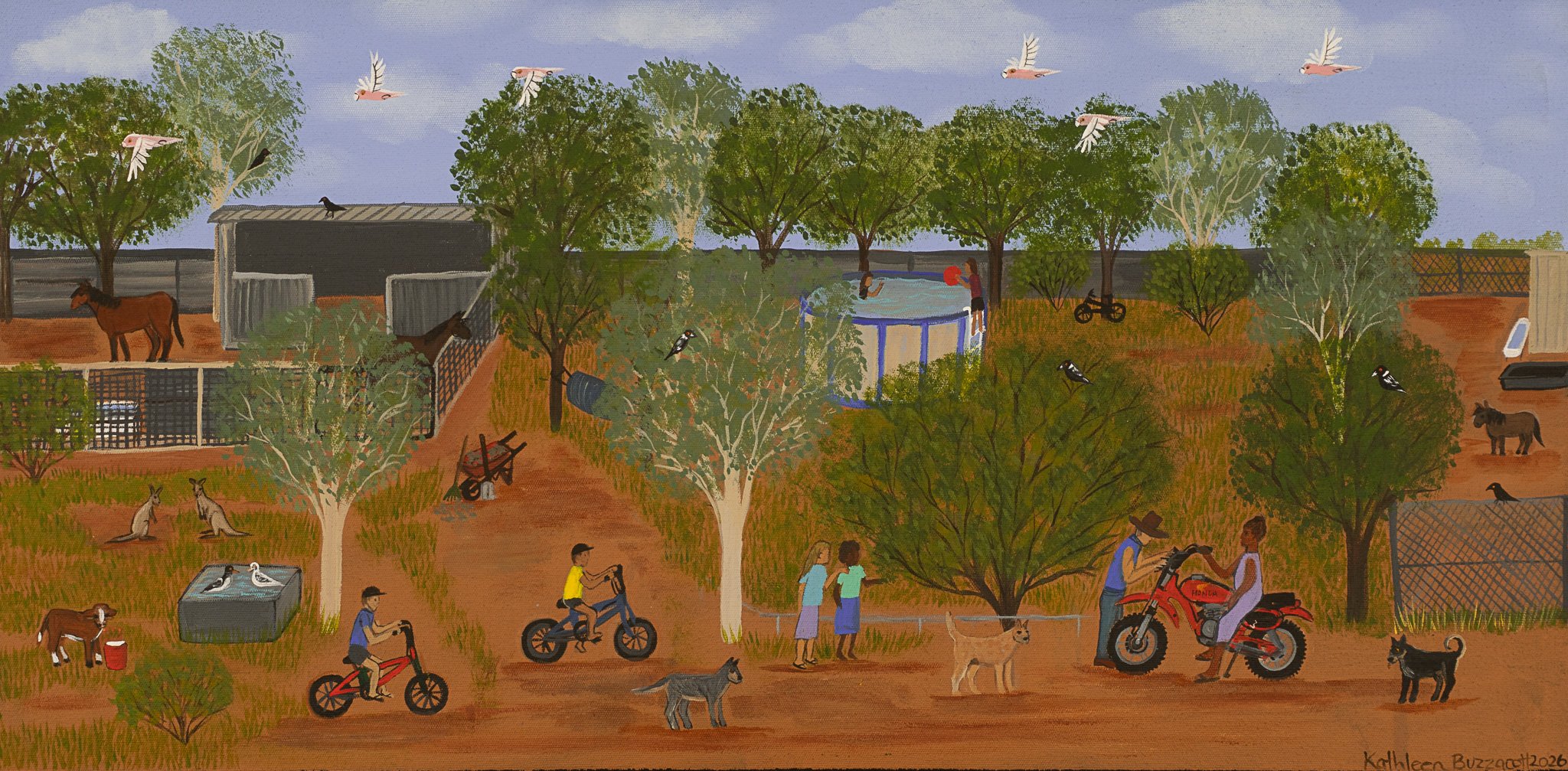 Kathleen Buzzacott Aboriginal Art