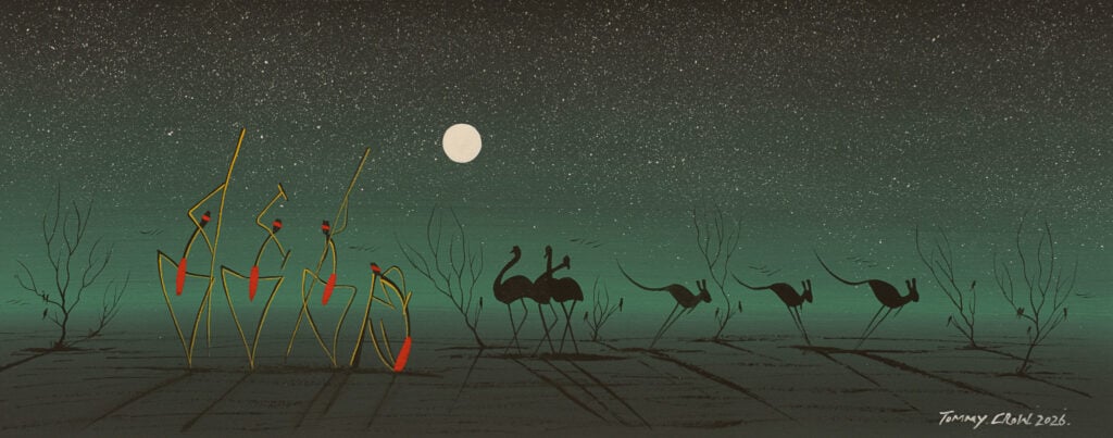 Tommy Crow Aboriginal Art
