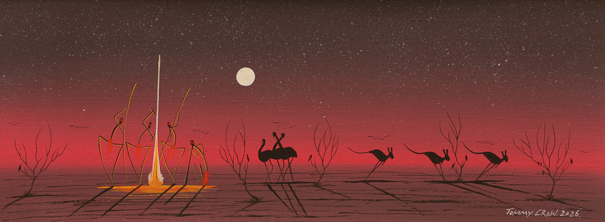 Tommy Crow Aboriginal Art