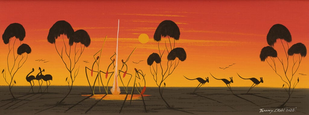 Tommy Crow Aboriginal Art