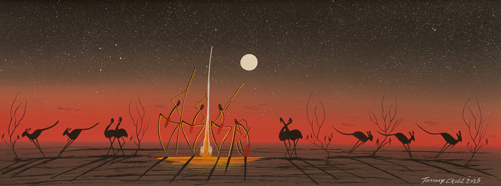 Tommy Crow Aboriginal Art