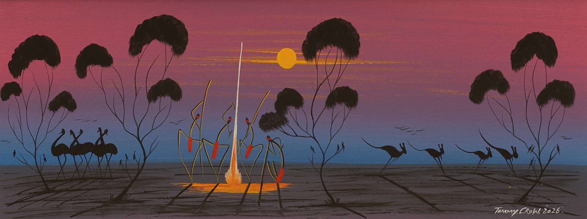 Tommy Crow Aboriginal Art
