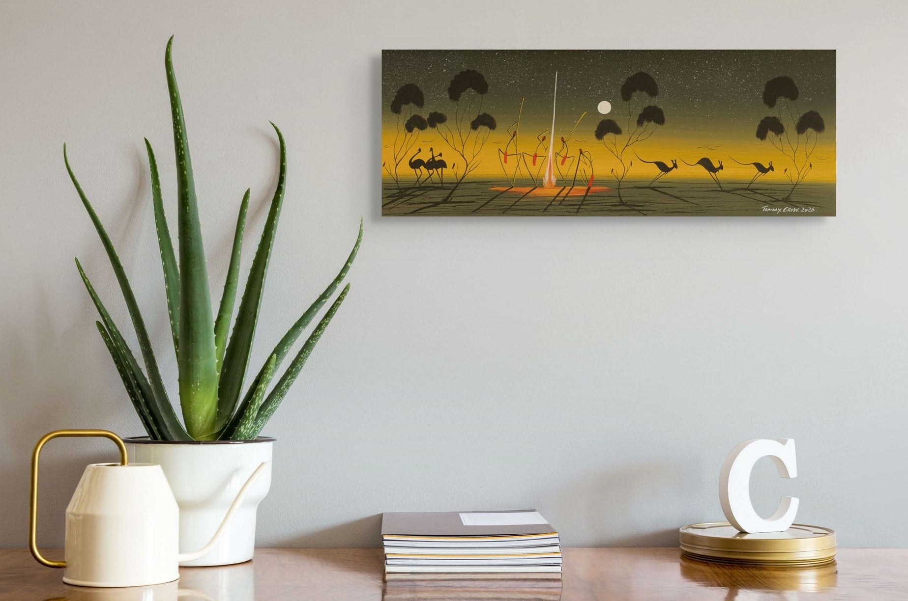 Tommy Crow Aboriginal Art