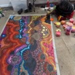 Damien and Yilpi Marks Aboriginal Art
