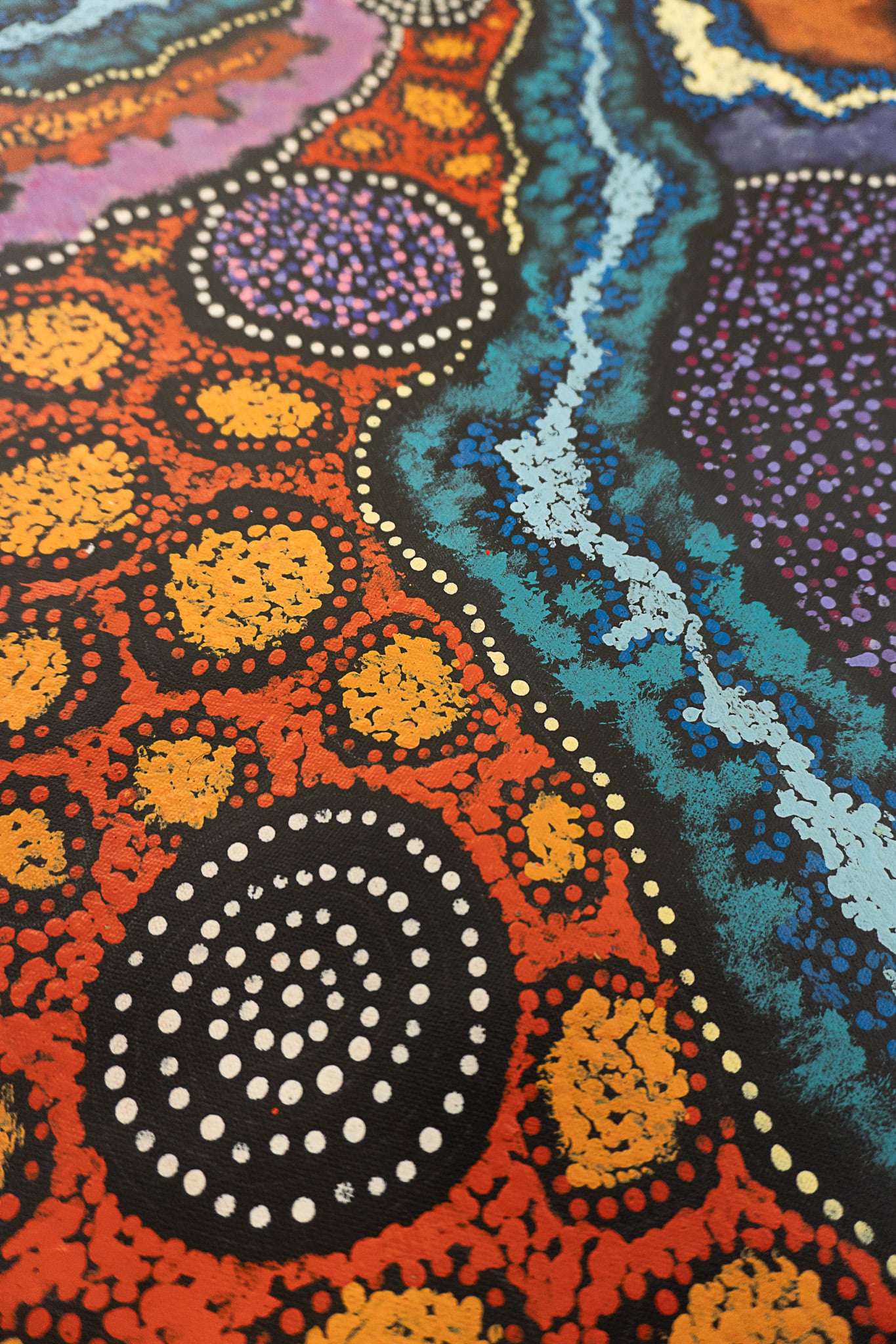 Damien and Yilpi Marks Aboriginal Art