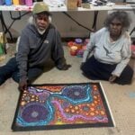 Damien and Yilpi Marks Aboriginal Art