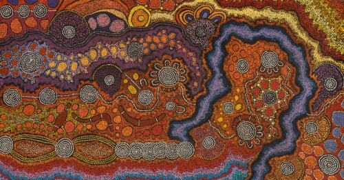 Damien and Yilpi Marks Aboriginal Art