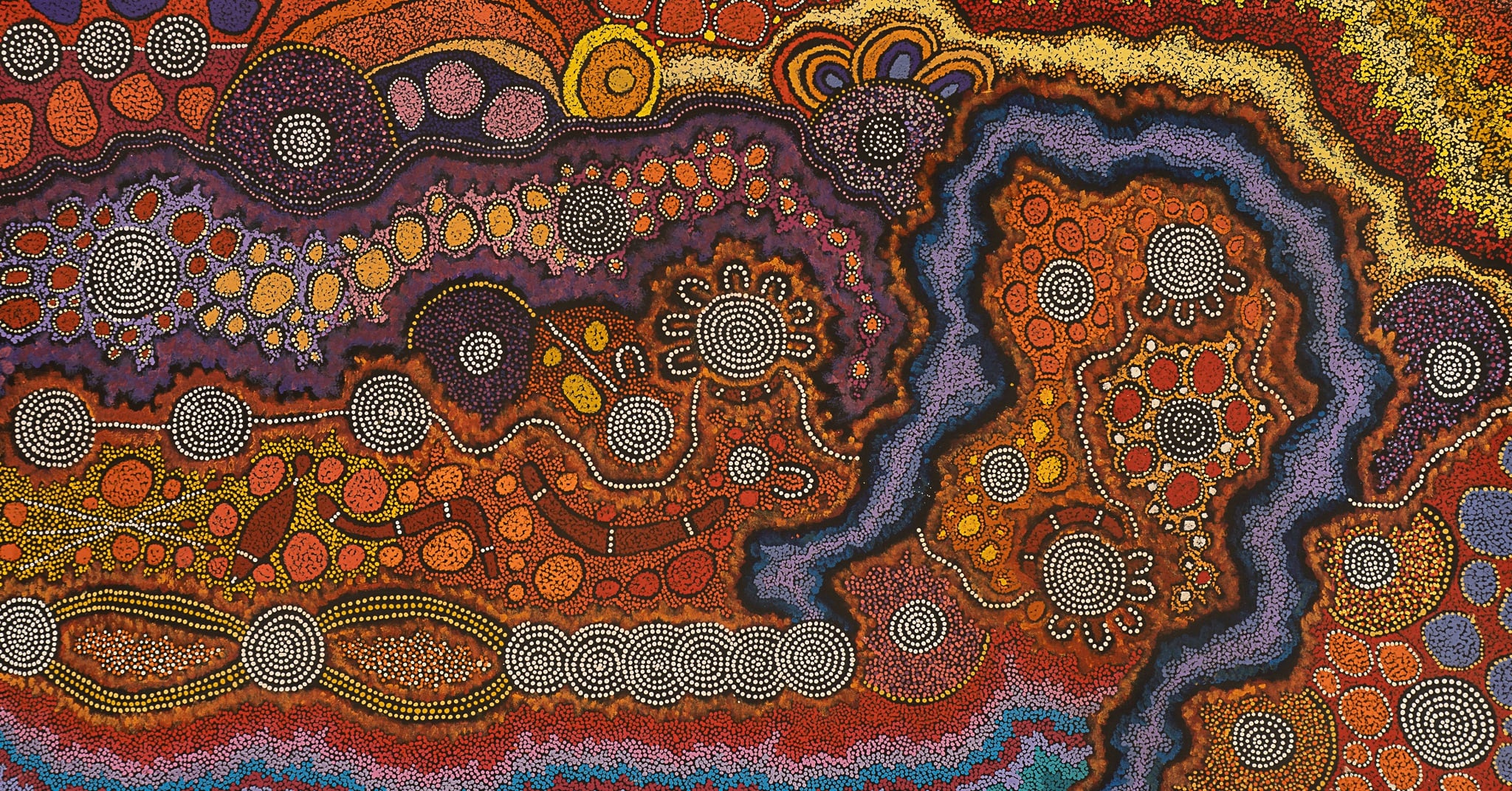 Damien and Yilpi Marks Aboriginal Art