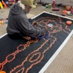 Damien and Yilpi Marks Aboriginal Art