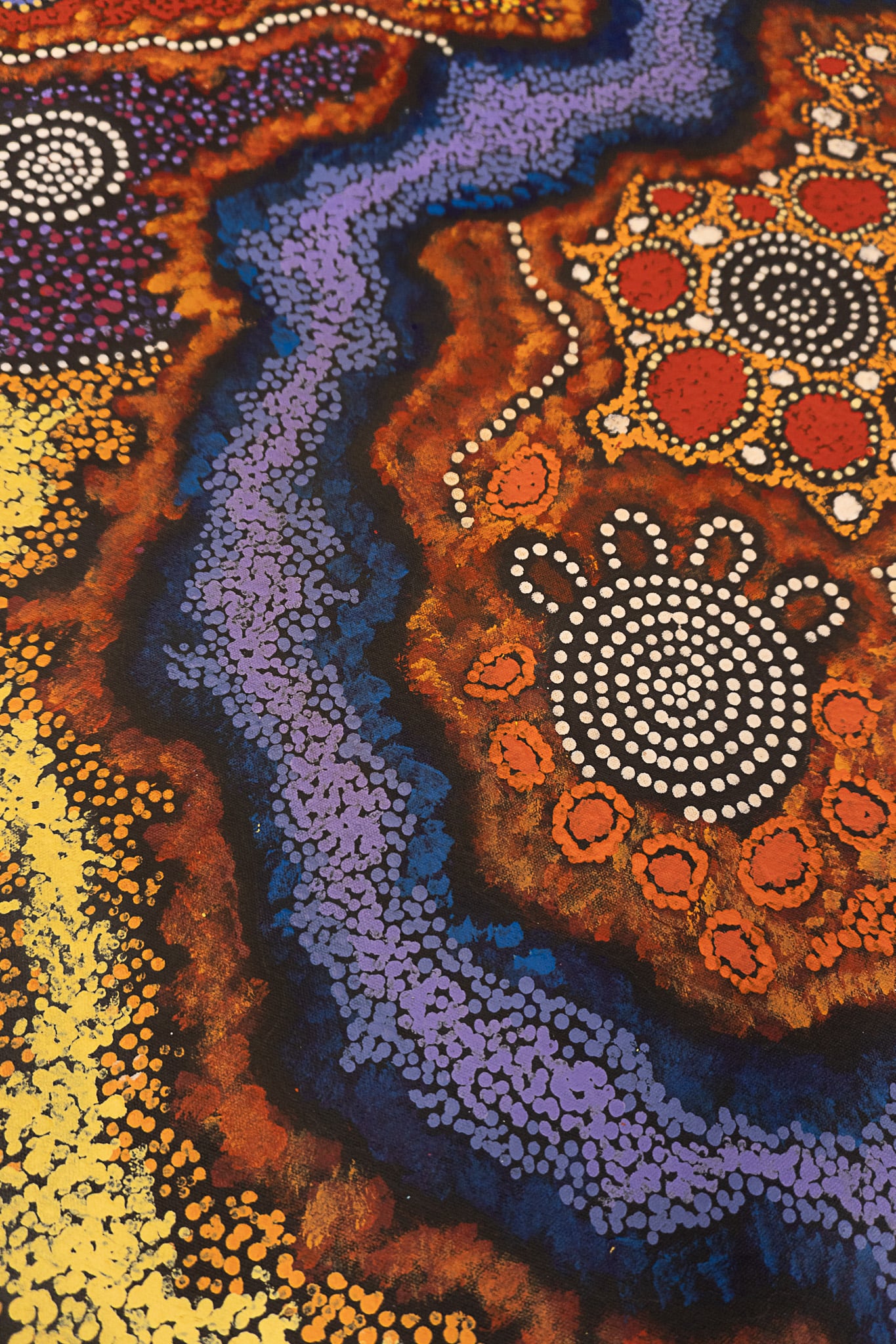Damien and Yilpi Marks Aboriginal Art