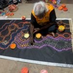 Damien and Yilpi Marks Aboriginal Art