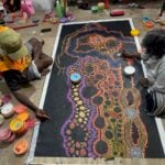 Damien and Yilpi Marks Aboriginal Art