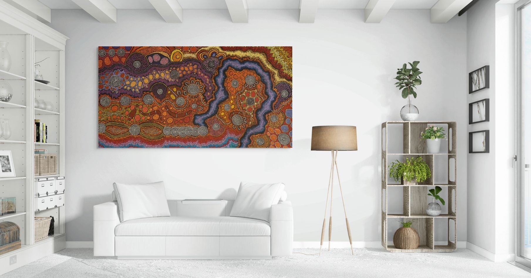 Damien and Yilpi Marks Aboriginal Art