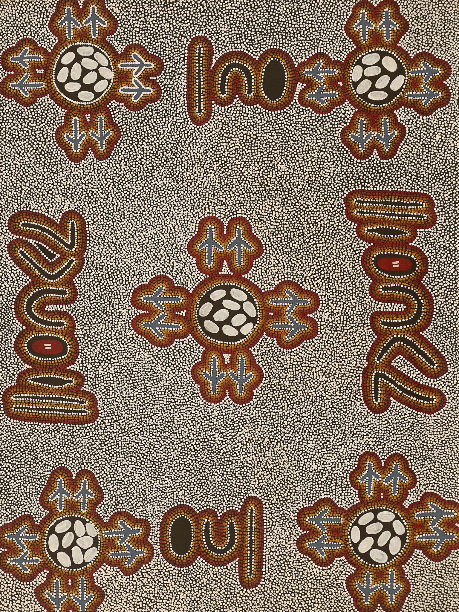 Pauline Nampijinpa Singleton Aboriginal Art