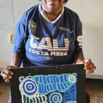 Dora Mbitjana Aboriginal Art