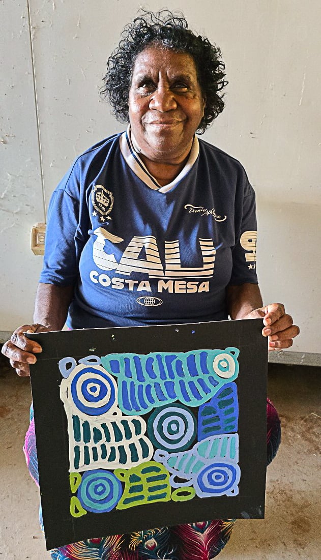 Dora Mbitjana Aboriginal Art