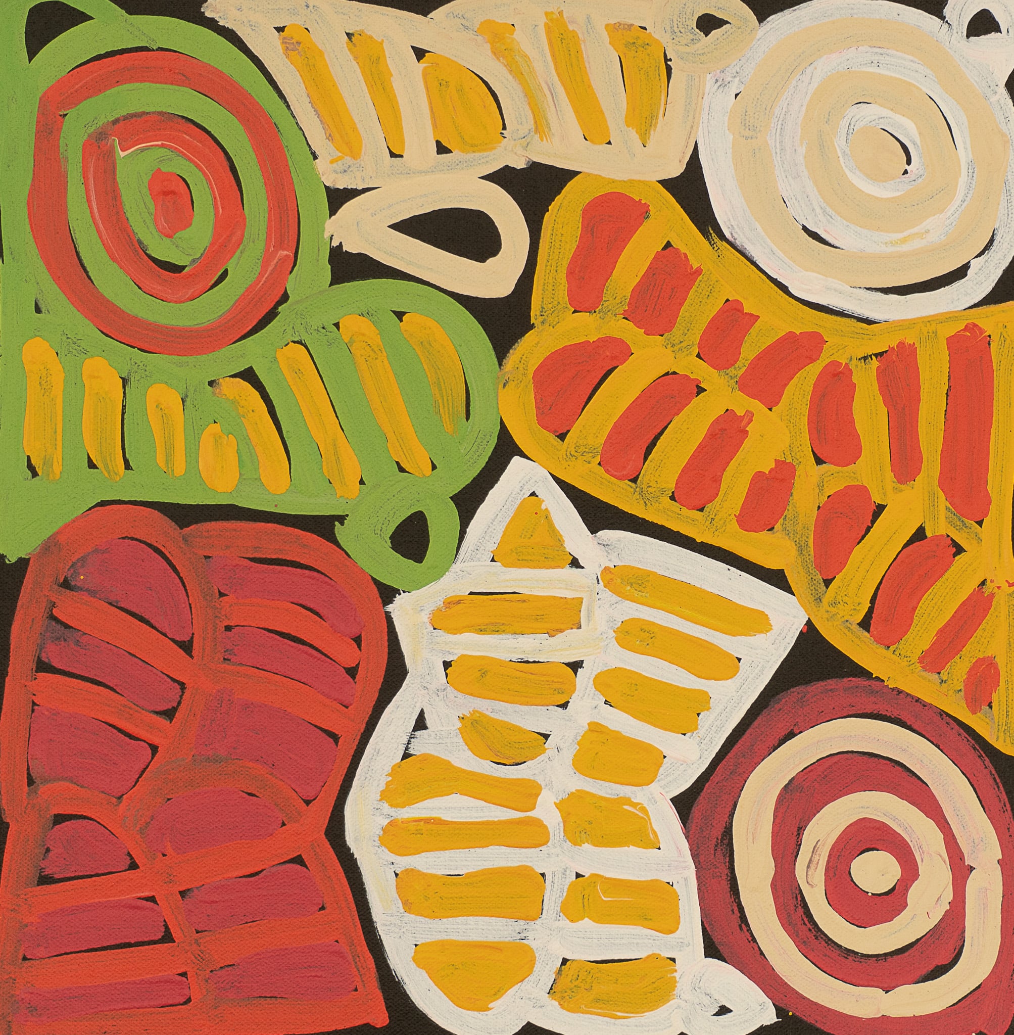 Dora Mbitjana Aboriginal Art