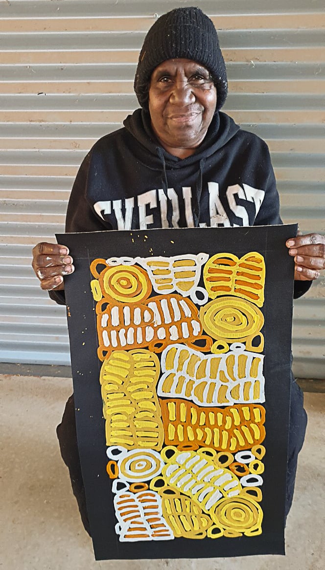 Dora Mbitjana Aboriginal Art