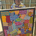 Dora Mbitjana Aboriginal Art