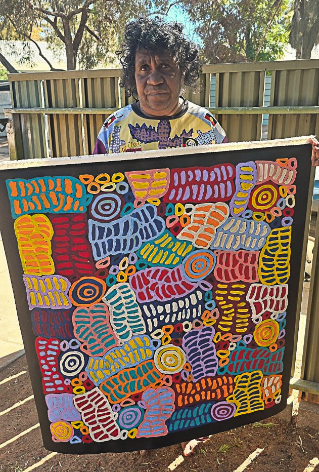 Dora Mbitjana Aboriginal Art