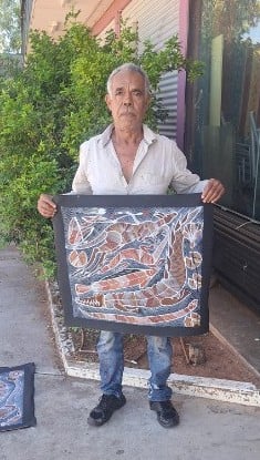 Eddie Blitner Aboriginal Art