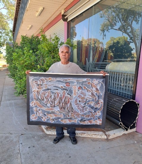 Eddie Blitner Aboriginal Art