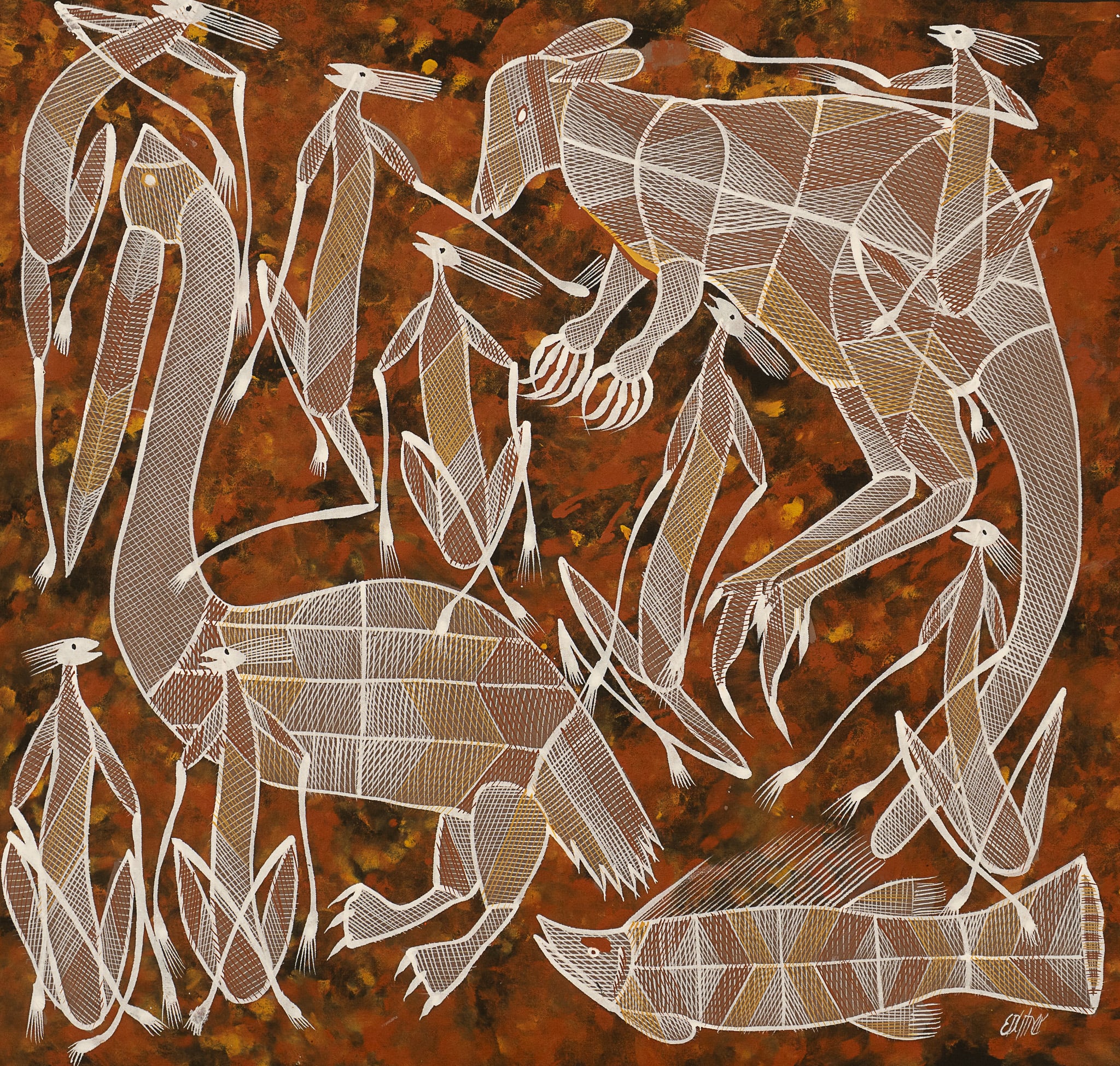 Eddie Blitner Aboriginal Art